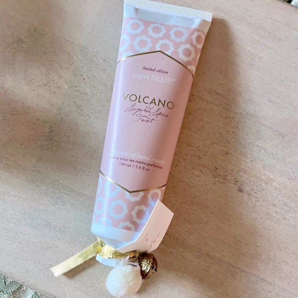 Anthropologie NWT Limited Edition Capri Blue Sugared Spice Volcano Hand Cream - Picture 3 of 3